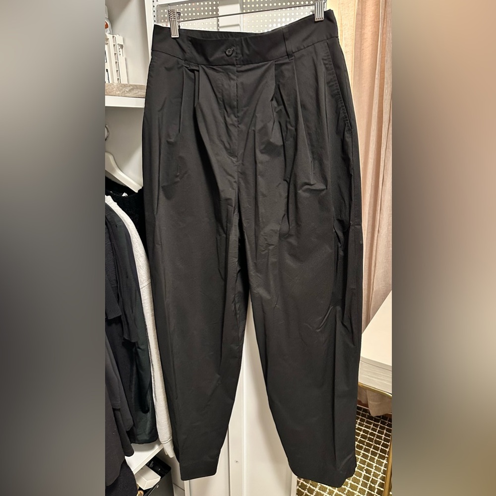 Reformation x Laura Harrier Black Trousers